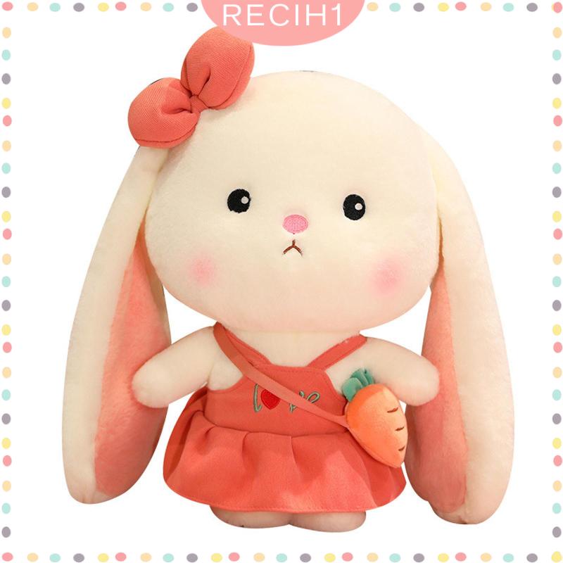 Thỏ Nhồi Bông Mềm Mại Sống Động Như Thật Trang Trí Nhà Cửa / Văn Phòng