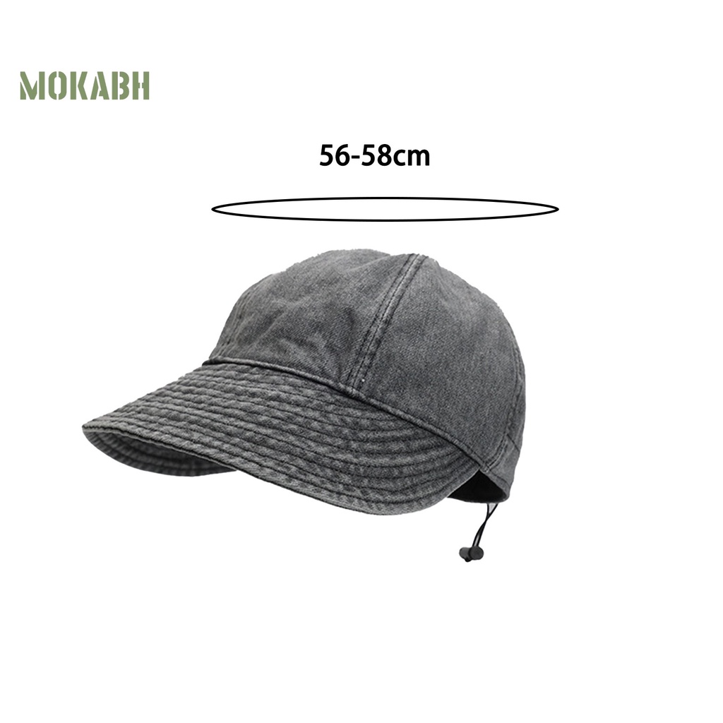 Mũ Chống Nắng Bằng Polyester Vành Rộng Có Dây Rút Chống Tia UV Đa Năng