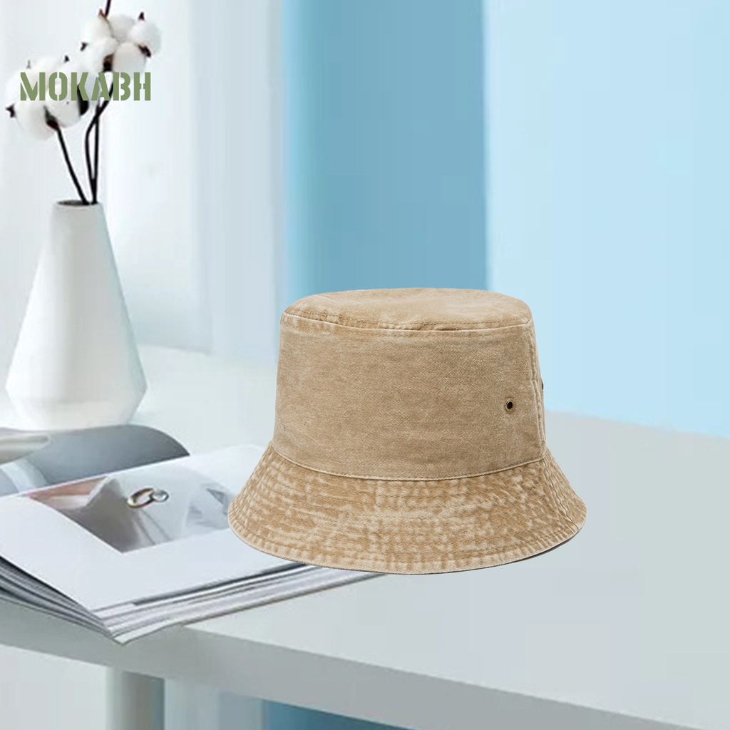 Nón Tai Bèo Chống Tia UV Mềm Mại Màu Trơn Phong Cách Vintage Dành Cho Nam Và Nữ