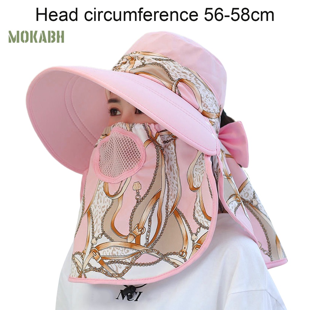 [Mok Abh] Mũ Rộng Vành Chống Nắng Bằng Chất Liệu Cotton Dùng Khi Leo Núi