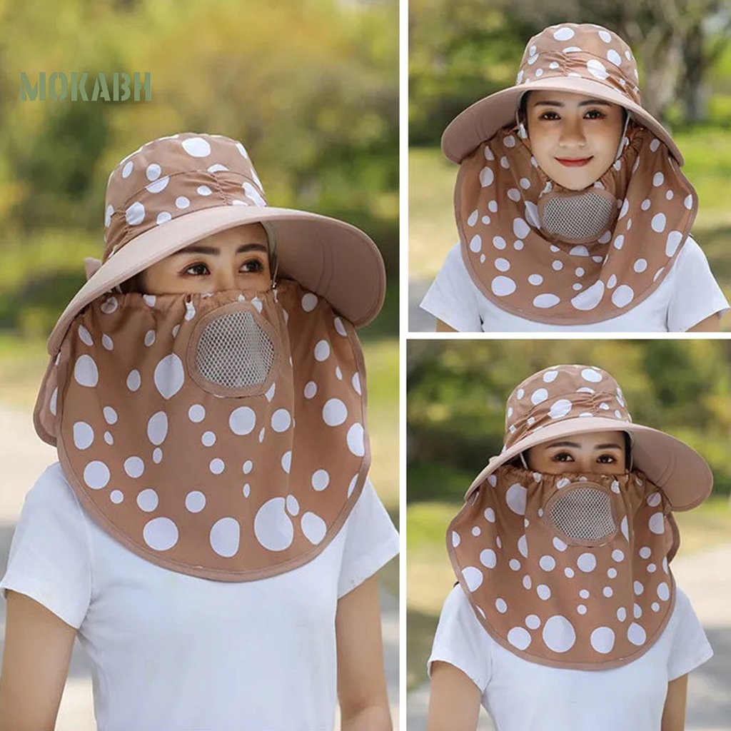 Nón Rộng Vành Đi Biển Bằng Chất Liệu Cotton Kiểu Dáng Hợp Thời Trang Dành Cho Nữ