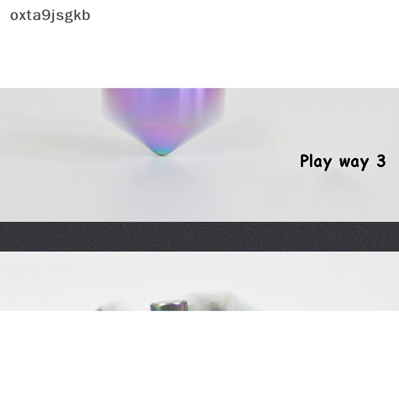 Đầy màu sắc giảm căng thẳng Đồ chơi kim loại tay Spinner im lặng đầu ngón tay Spinner