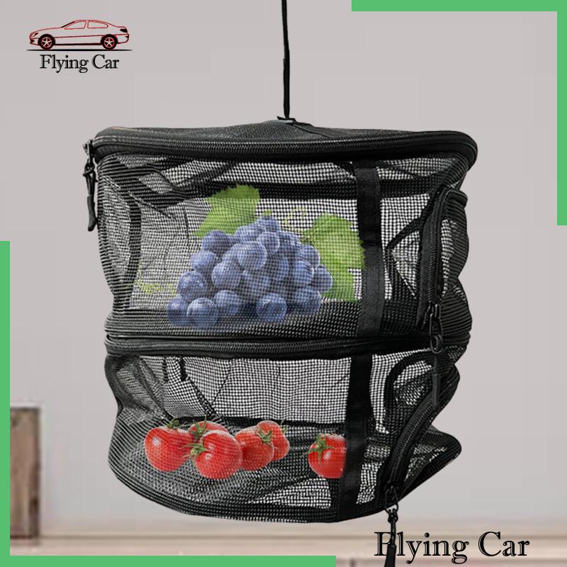 Túi Lưới Treo Phơi Đồ 2 Tầng Tiện Dụng