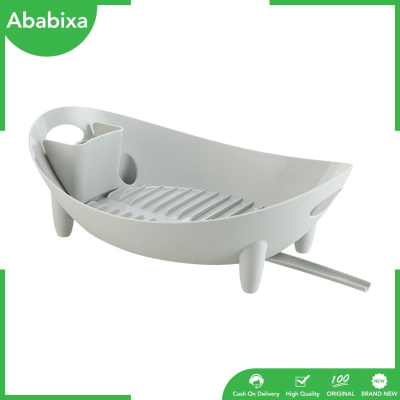 [Ababixa] Giá Đỡ Phơi Khô Bát Đĩa Cốc Muỗng Nĩa Thoát Nước Siêu Bền Tiết Kiệm Không Gian Cho Nhà Bếp