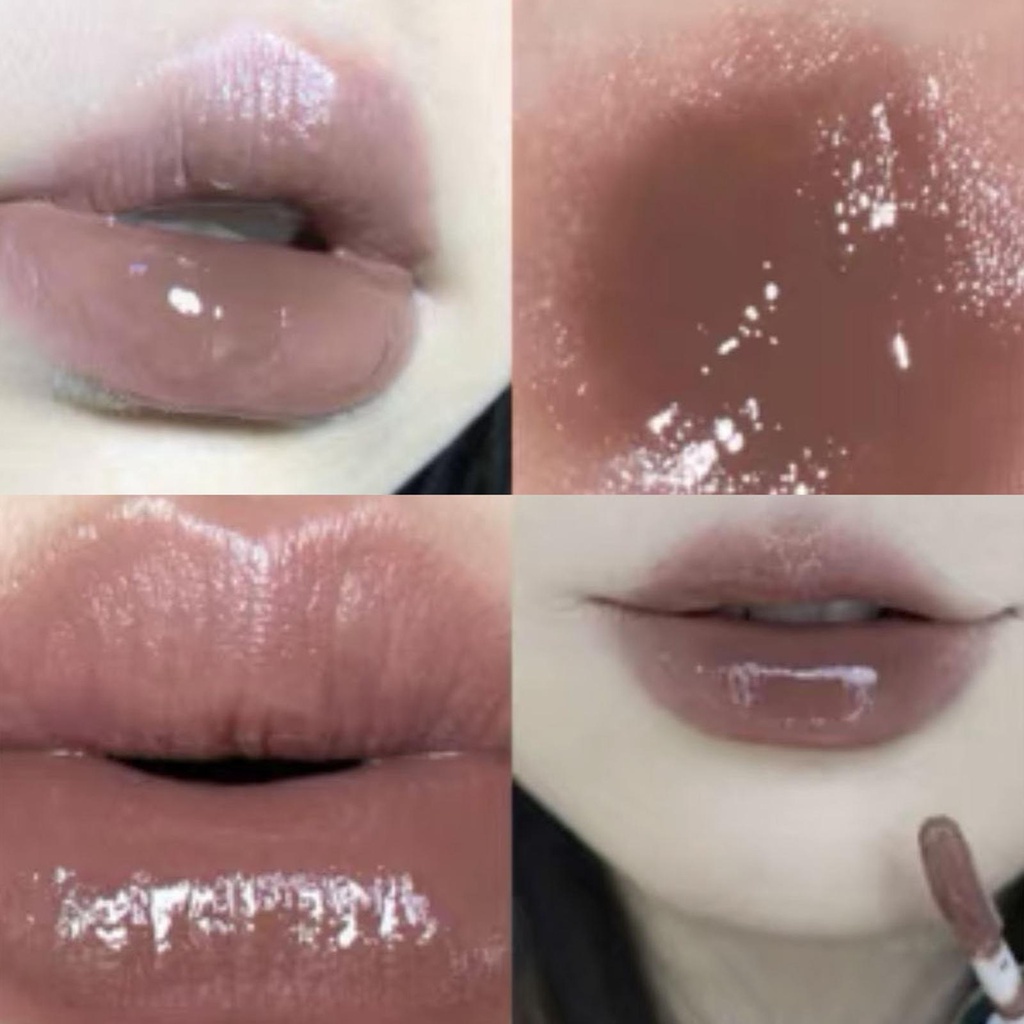 Son Kem Mini Dưỡng Ẩm Thiết Kế Vỏ Son Màu Hồng / Nâu / Đen S0L9