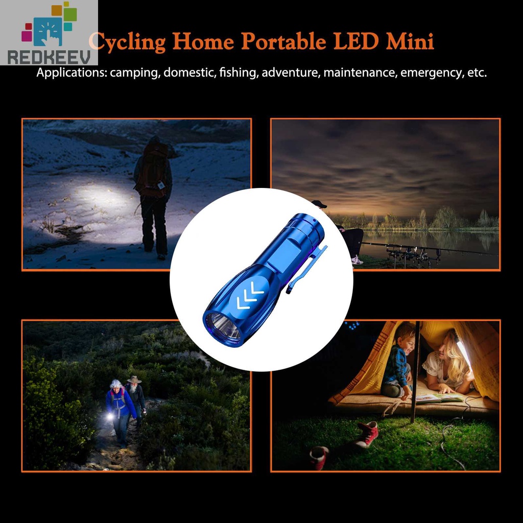 Đèn Pin Cắm Trại Chống Nước 3 Chế Độ