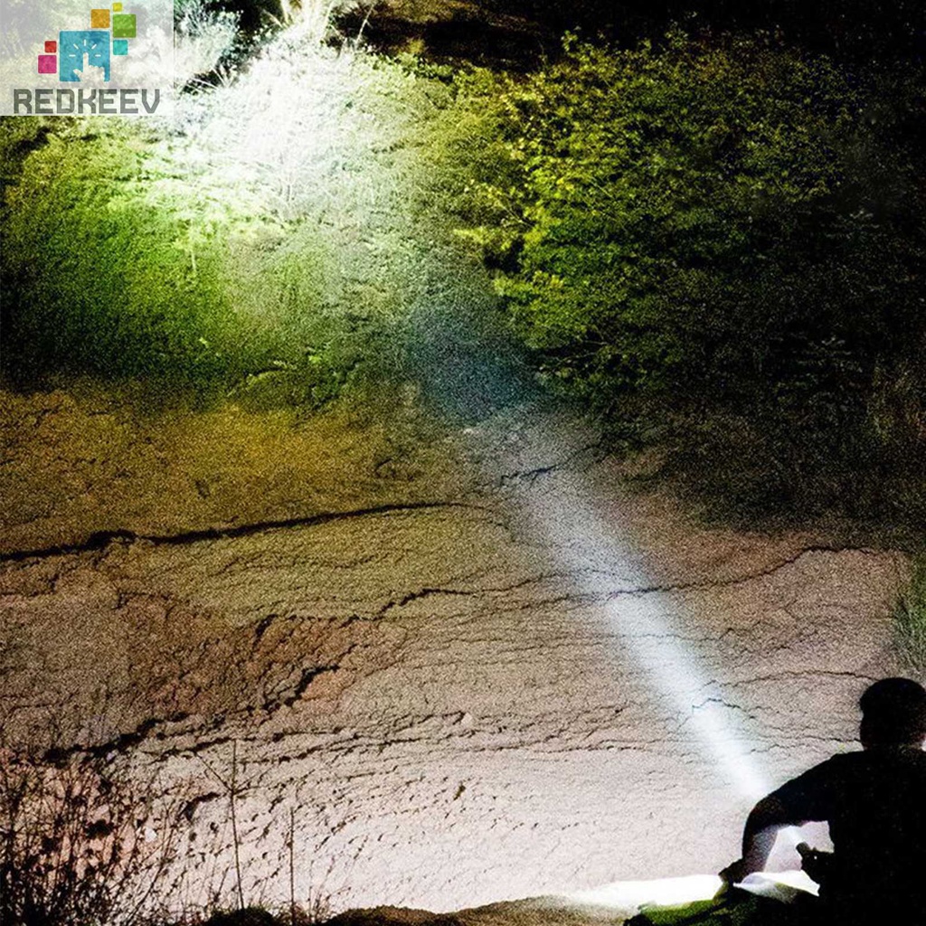 Đèn Pin Cắm Trại Chống Nước 3 Chế Độ