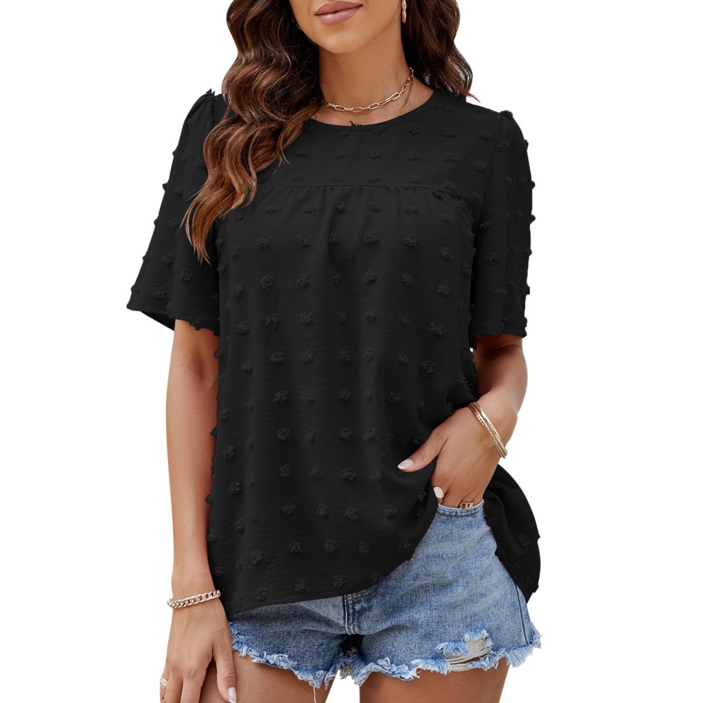 / Ty / Áo Nữ Cổ Tròn