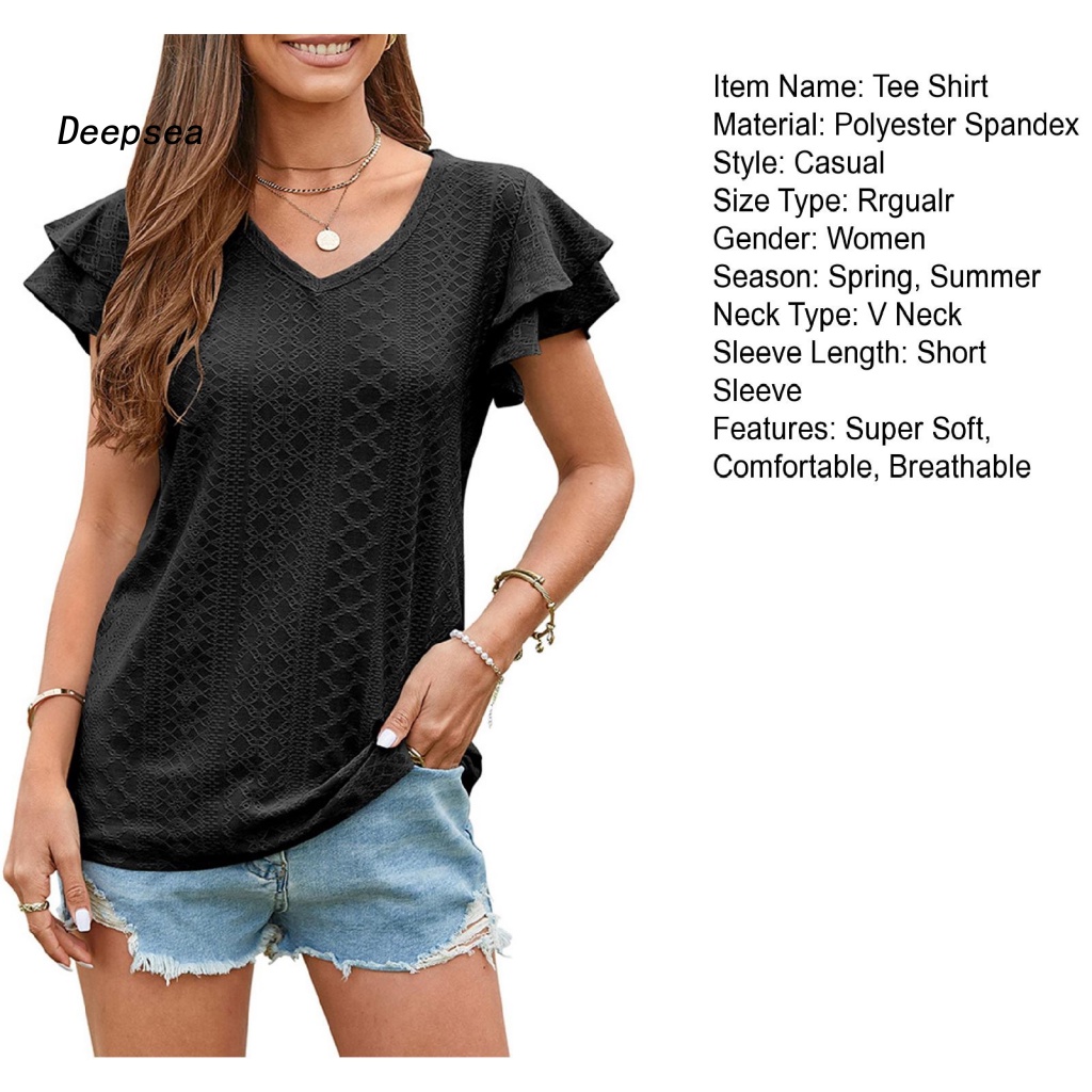 Dpa Phụ Nữ Hàng Đầu Lỏng Lẻo Vừa Vặn