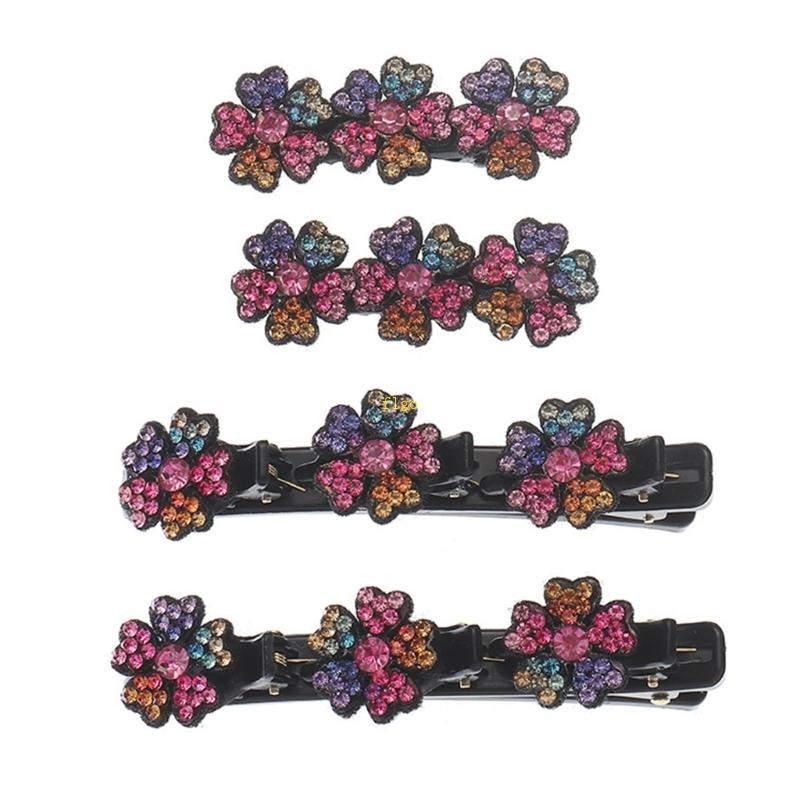 Kẹp Tóc Đính Đá Nhiều Màu Sắc Thời Trang Dành Cho Nữ