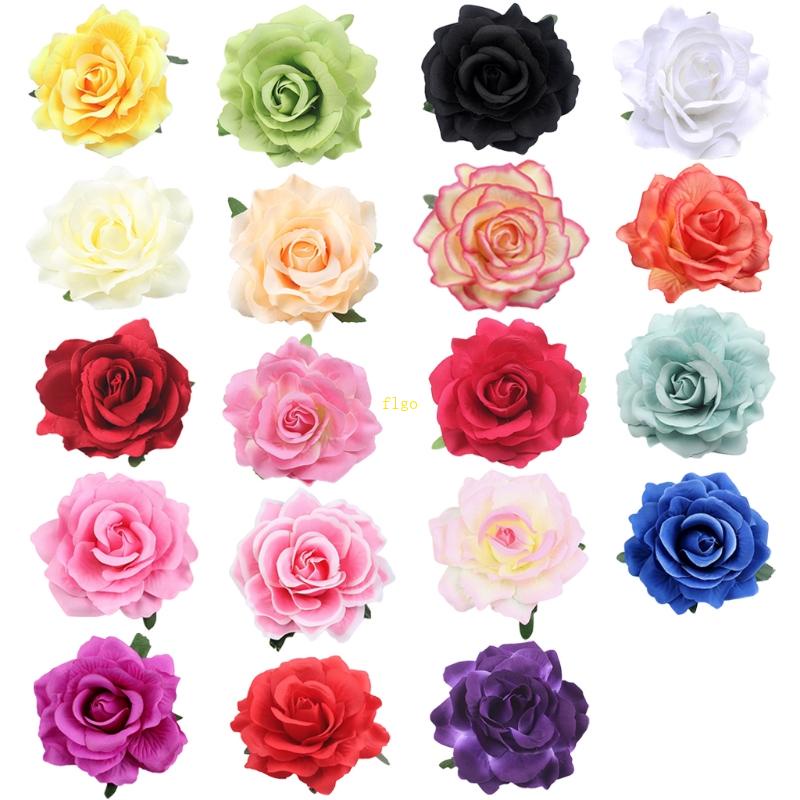 Set 2 Trâm Cài Tóc Hình Hoa Hồng Kiểu Dáng Mới Lạ Dành Cho Cô Dâu