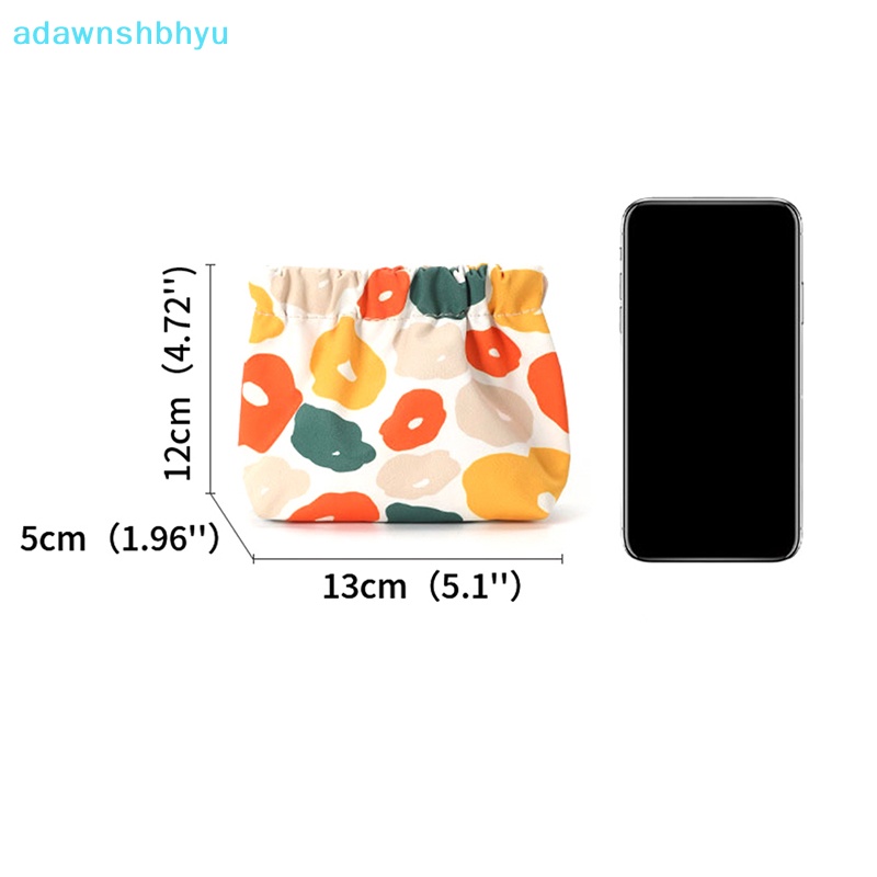 Adwnshbhyu Túi Đựng Mỹ Phẩm Thẻ Tai Nghe Son Môi Cầm Tay