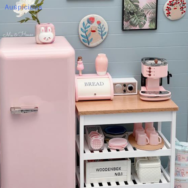 Mô Hình Máy Nghe Đài Radio 1 / 6 Bằng PVC Trang Trí Nhà Búp Bê