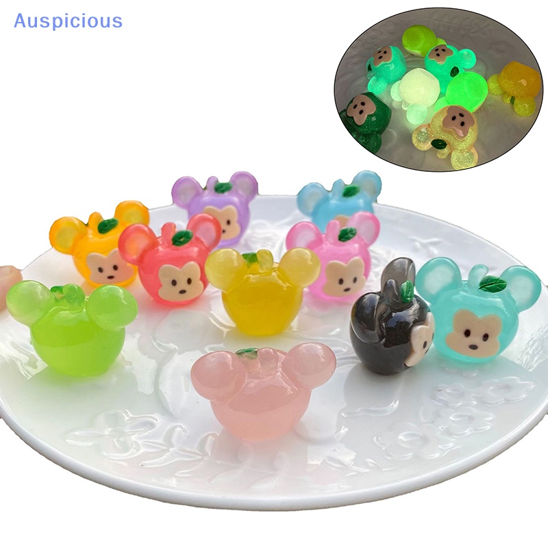 1 Mô Hình Chuột Micky Mini Bằng Nhựa Resin Màu Sắc Ngẫu Nhiên Trang Trí Bảng Điều Khiển Xe Hơi