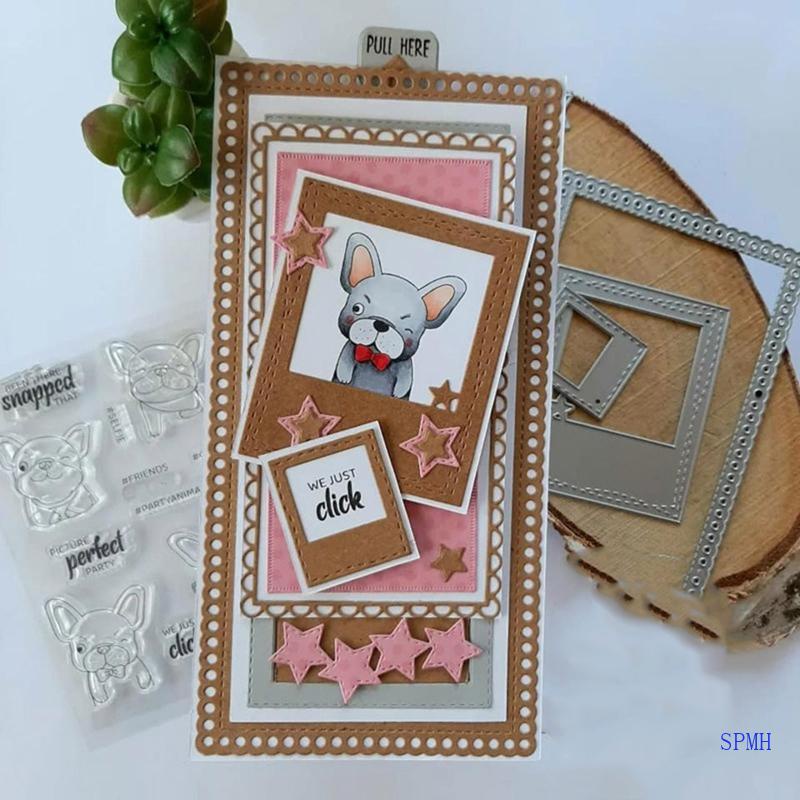 Khuôn Cắt Giấy Kim Loại Khung Hình Ngộ Nghĩnh