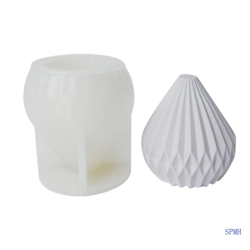 Khuôn Silicone Tạo Hình Quả Lê Hình Học Trang Trí DIY