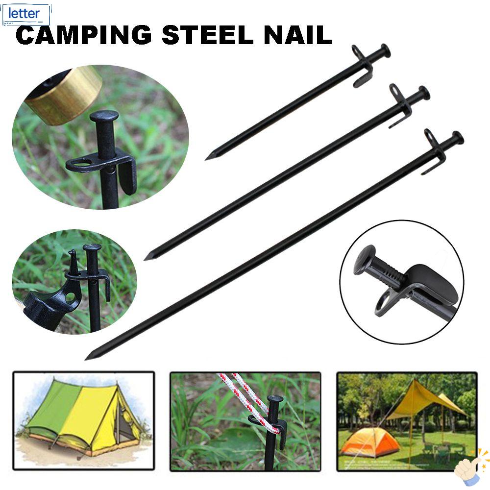 Cọc Đục Lỗ Với Chốt Kéo Dùng Đi Cắm Trại / Leo Núi 2022