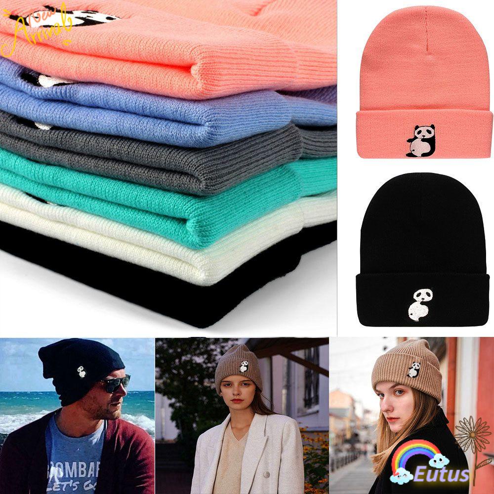 Mũ Len Trùm Đầu Màu Trơn Dễ Thương Chất Lượng Cao Cho Nam Và Nữ