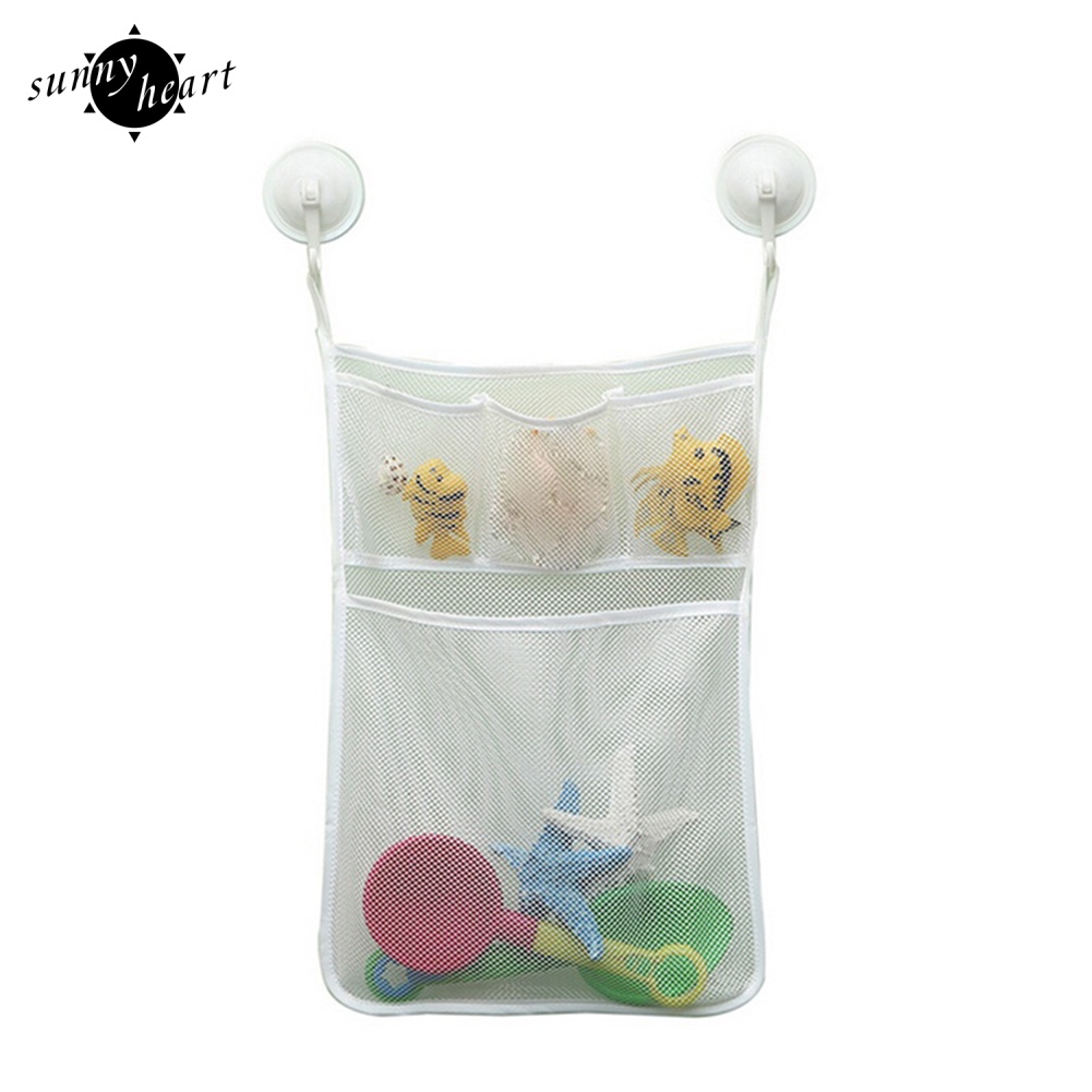 Túi Lưới Đựng Đồ Chơi Treo Bồn Tắm Cho Bé