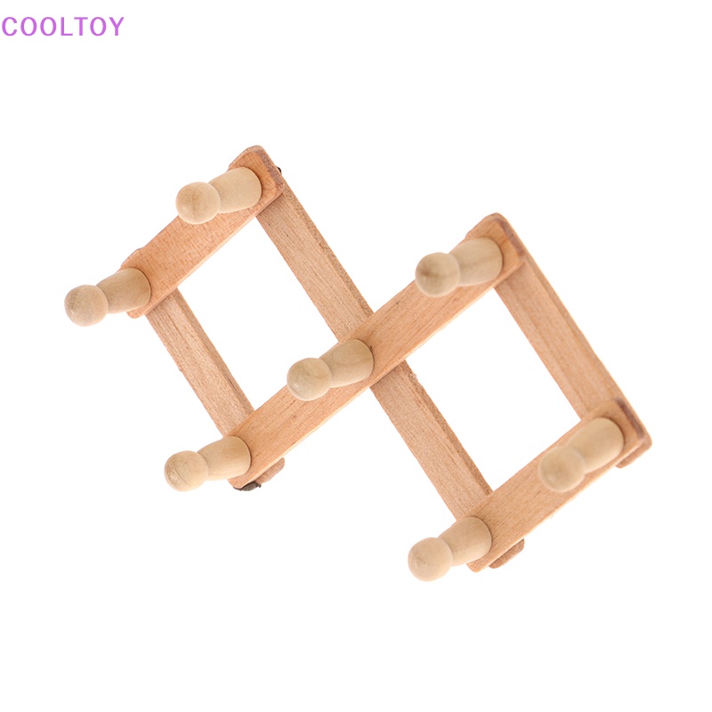 Móc Treo Quần Áo Gắn Tường Tỉ Lệ 1: 12 Trang Trí Nhà Búp Bê