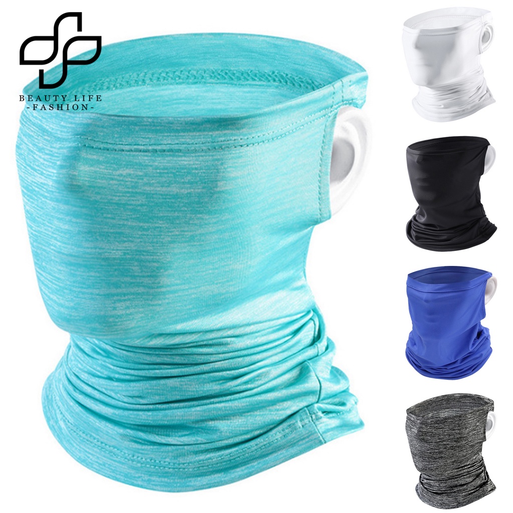 Khẩu Trang Che Mặt Và Cổ Chống Nắng Bảo Vệ Tai Khi Đi Xe Đạp Leo Núi / Săn Bắn / Cắm Trại Thời Trang Unisex