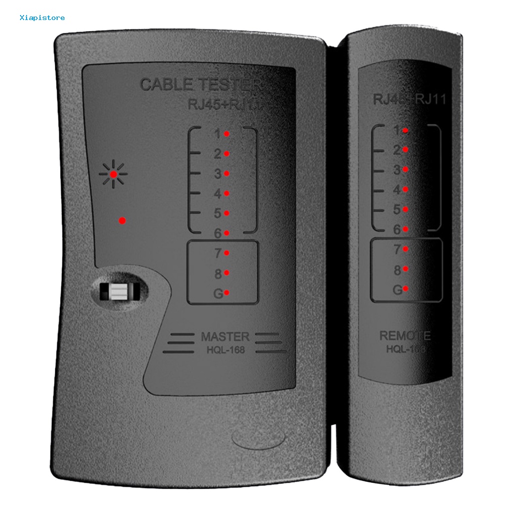 Dụng Cụ Kiểm Tra Cáp Mạng 2 Trong 1 Phạm Vi Tách Rời 8P 6P 4P RJ45 RJ11 LAN Ethernet