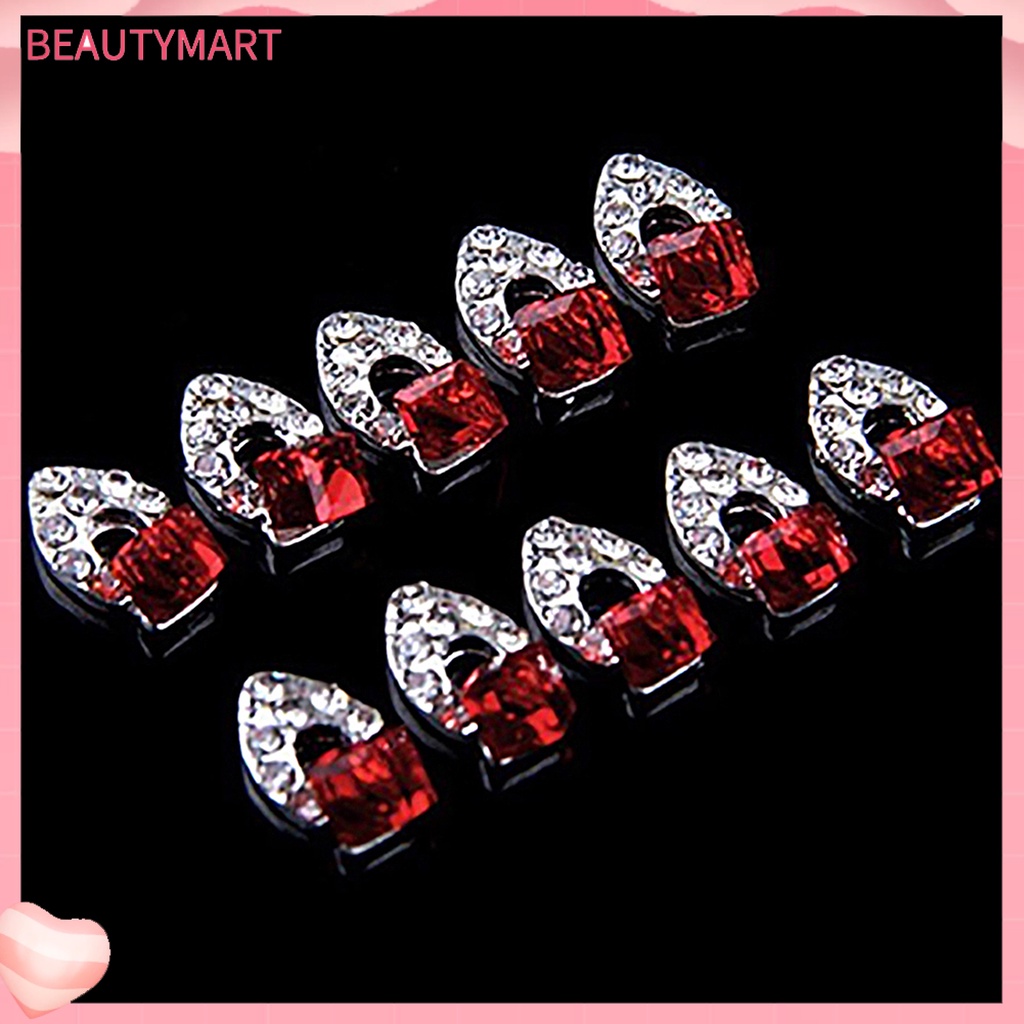 Set 10 Hạt Đá 3D Lấp Lánh Trang Trí Móng Nghệ Thuật Thời Trang DIY Cho Nữ