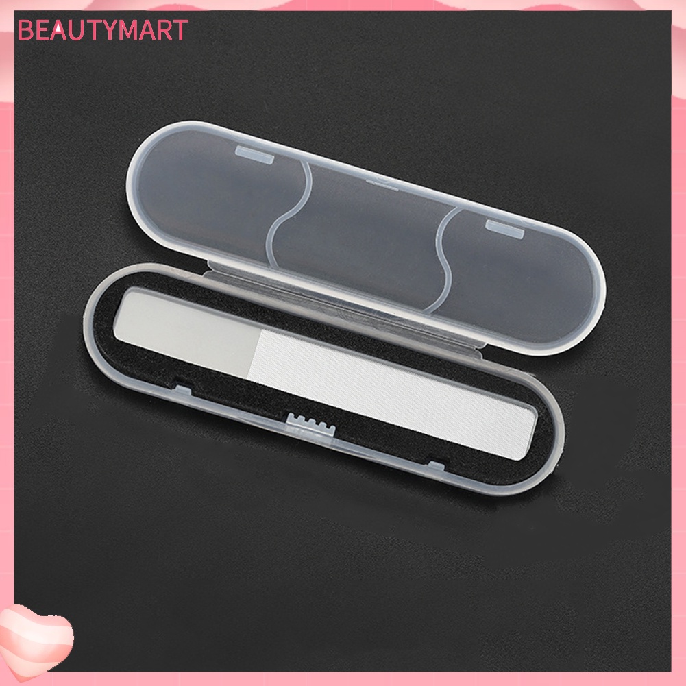 Dụng Cụ Dũa Móng Tay Bằng Kính Kèm Hộp Đựng
