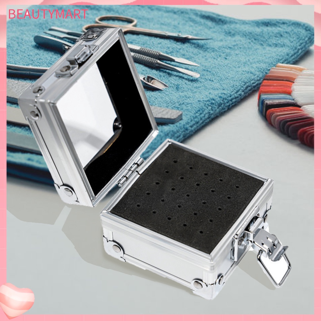Hộp Đựng Mũi Khoan Móng Tay 25 Lỗ Trưng Bày Chống Mài Mòn Cho Salon