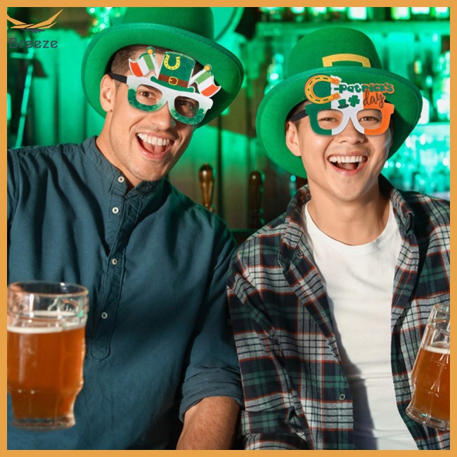 Mắt Kính Hóa Trang Chữ Lucky Xinh Xắn Dùng Trong Chụp Hình Ngày Lễ St Patrick