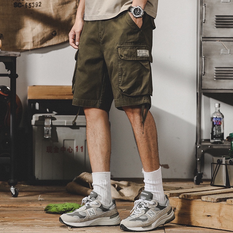 Quần Short Dáng Rộng Thời Trang Mùa Hè 2023 Phong Cách Mỹ Hàng Mới Dành Cho Nam