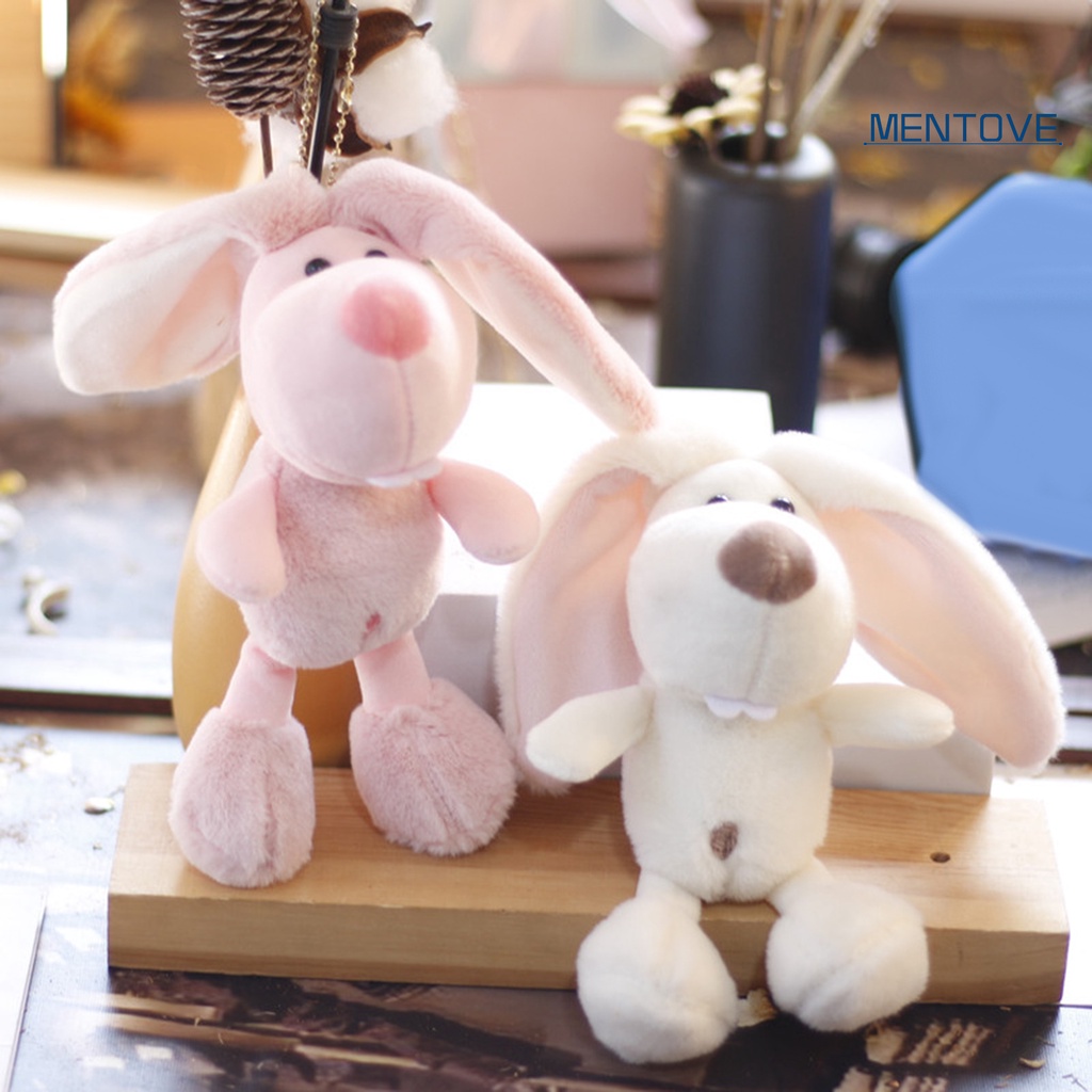 Thú Nhồi Bông Hình Chú Chó Hoạt Hình Tai Dài Độ Co Giãn Cao Thoáng Khí Có Thể Giặt Rửa Cho Bé