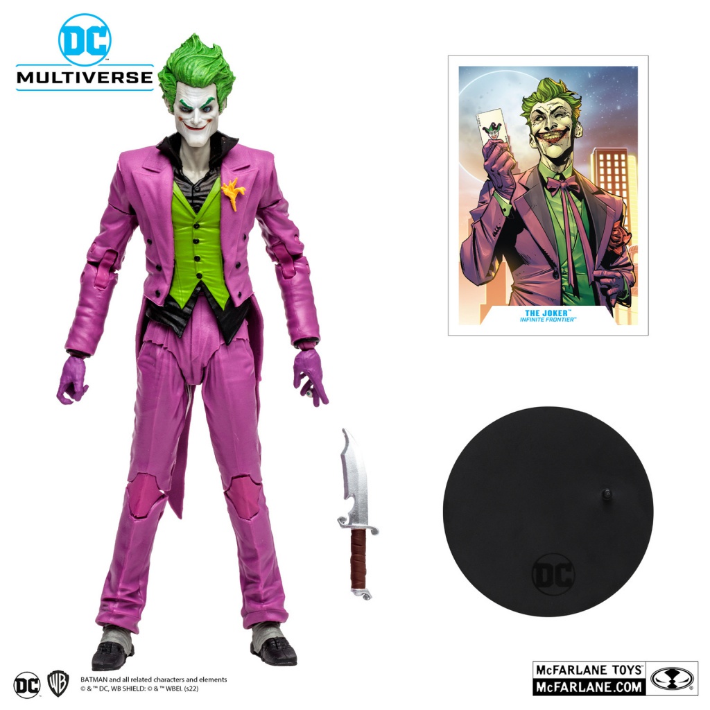 MCFARLANE DC 23cm VGBP Viền Khung Tín Hiệu Không Dây Có Thể Chuyển Động