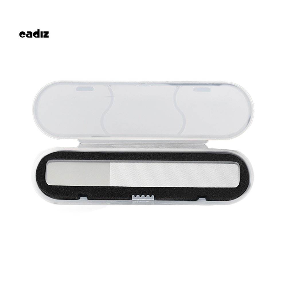 Dụng Cụ Dũa Đánh Bóng Móng Tay Bằng Kính CADI Kèm Hộp Đựng