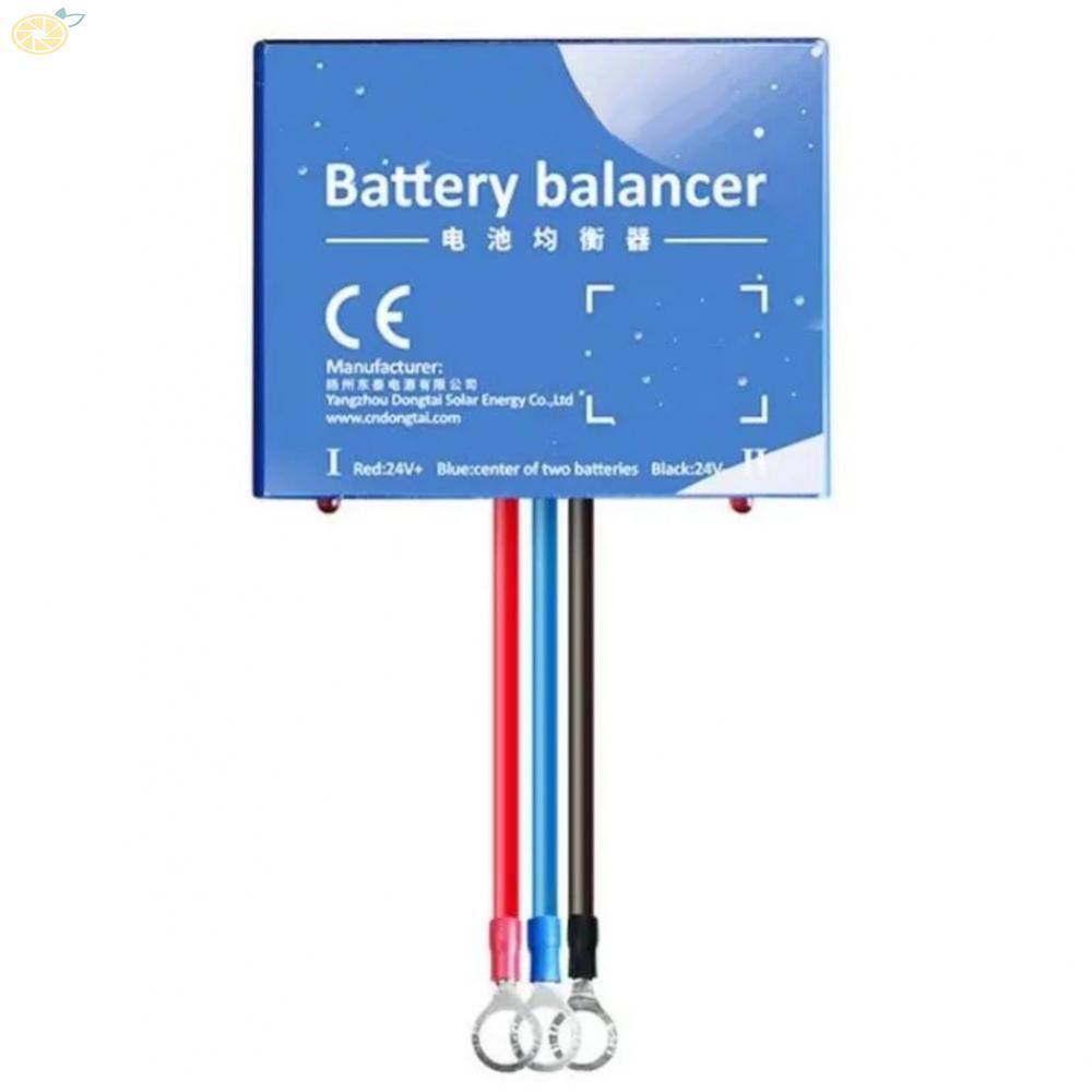 【VARSTR】Battery Equalizer 12/24/36/48V 2 * 12V 2.8 * 2.8 * 1.1inch Balancer Blue