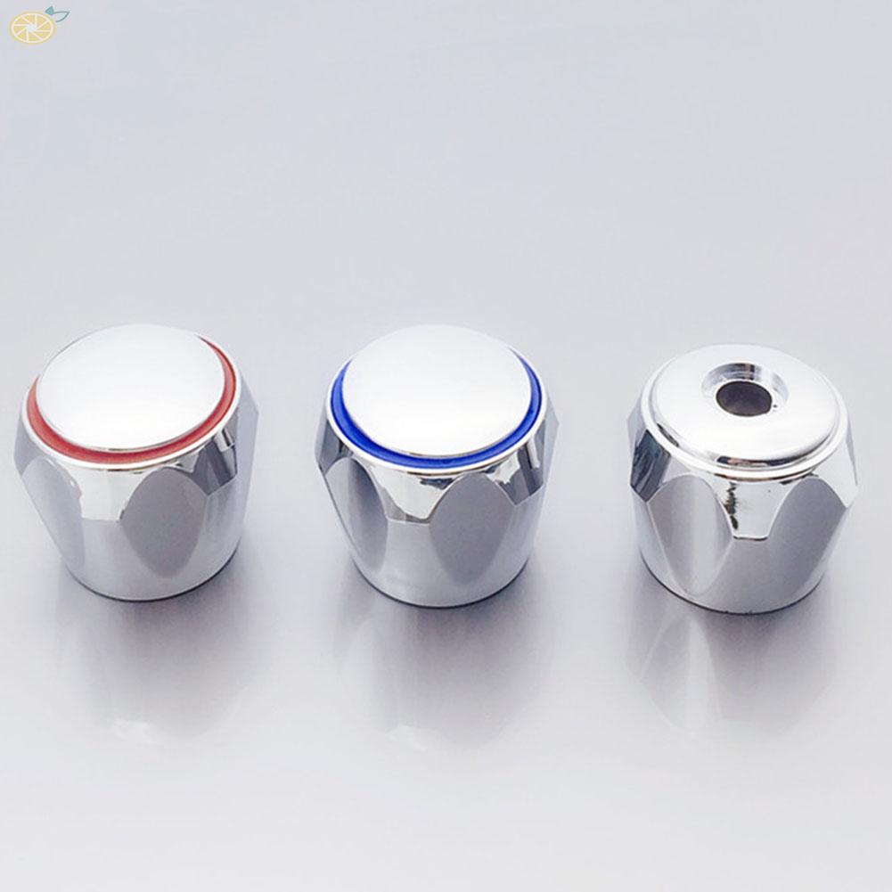 【VARSTR】Hot &amp; Cold Faucet Handle Button Replacements Made of Durable Plastic &amp; Iron Material