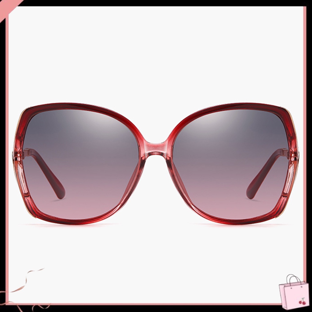 Kính Mát Gọng Lớn Thay Đổi Màu Sắc Chống Tia UV400 Dành Cho Nữ