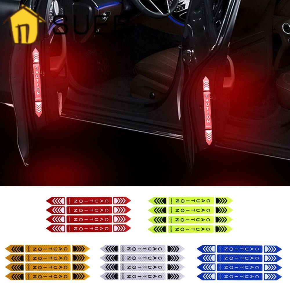 Bộ 12 Miếng Dán Phản Quang Tự Dính Trang Trí Xe Hơi