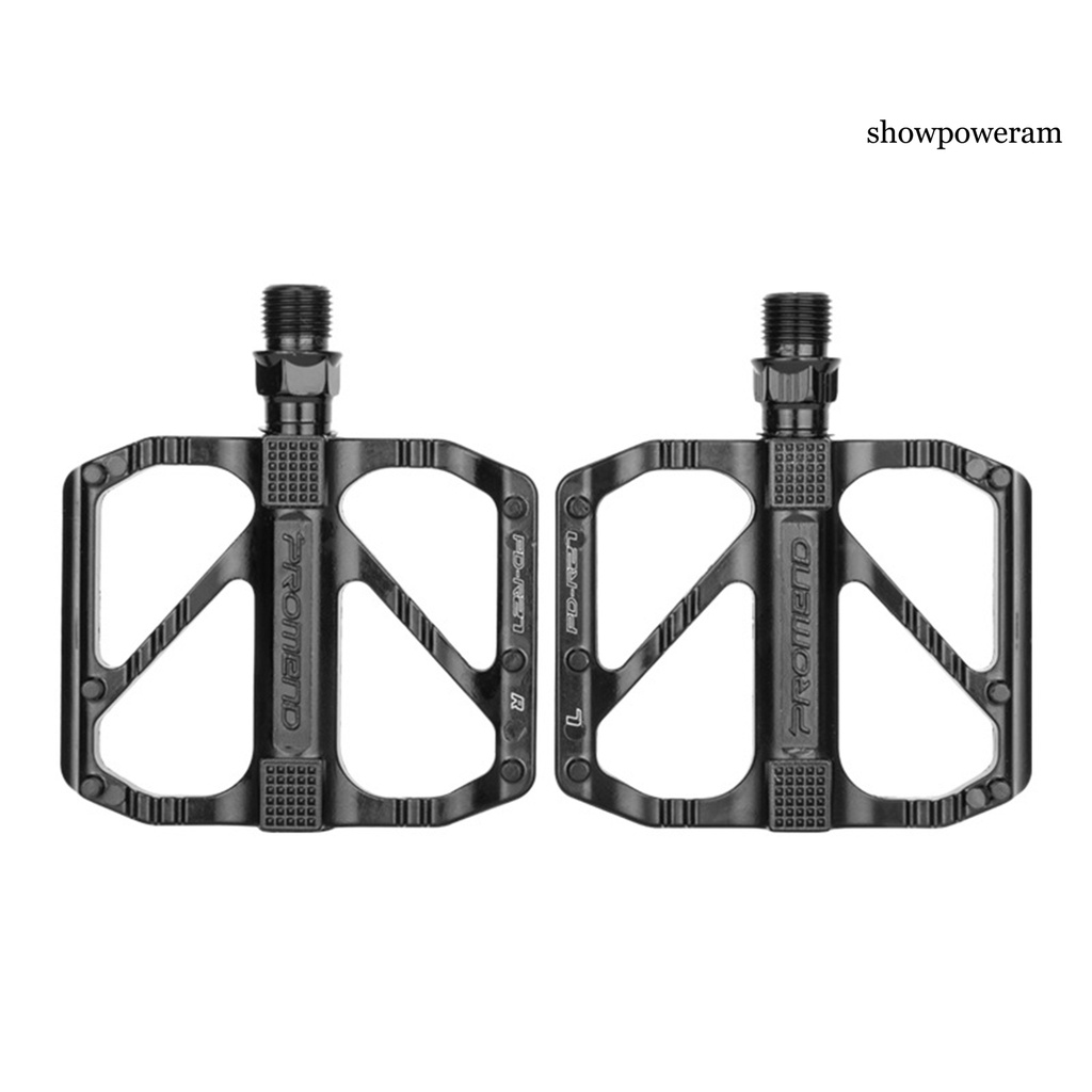 1 Cặp Bàn Đạp Xe Đạp Thiết Kế Rỗng Siêu Nhẹ Tháo Lắp Nhanh Chống Trượt Bằng Hợp Kim Nhôm