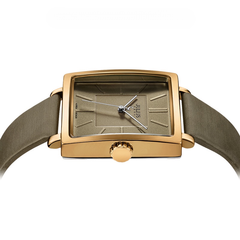 Đồng Hồ Đeo Tay Mặt Vuông JA-354 Đơn Giản Thời Trang Hàn Quốc