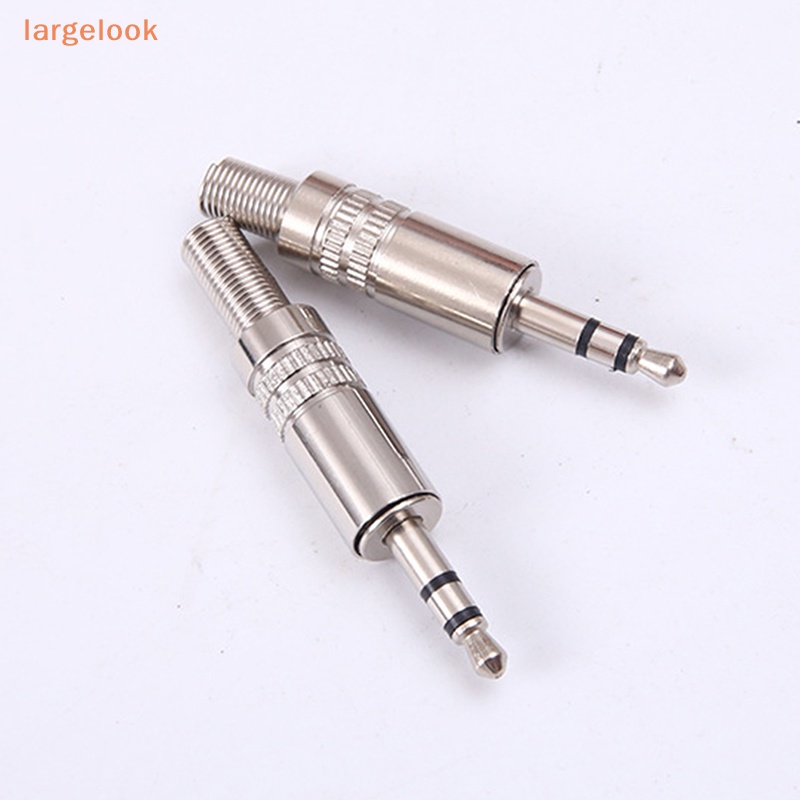 Set 10 Dây Cáp Nối Âm Thanh 3 Trục 3.5mm Bằng Kim Loại Chuyên Dụng