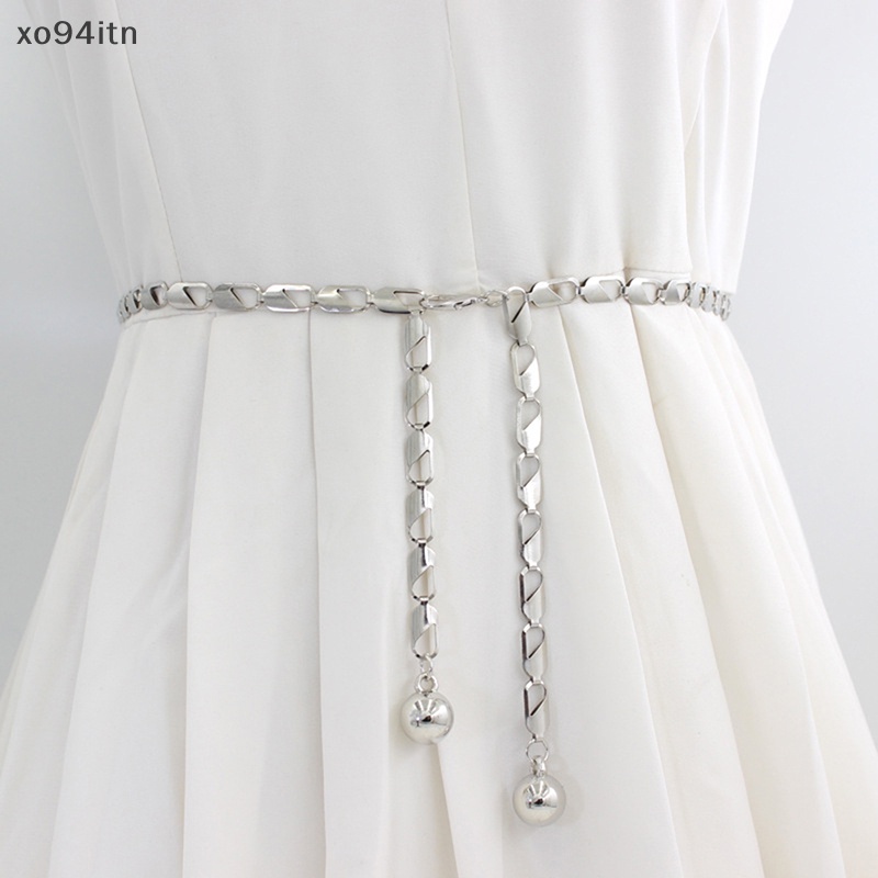 Dây Xích Đeo Hông Bằng Kim Loại Có Thể Điều Chỉnh Thời Trang Đi Kèm Với Bikini