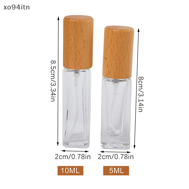 Bình Thủy Tinh Rỗng Trong Suốt Dung Tích 5 / 10ml