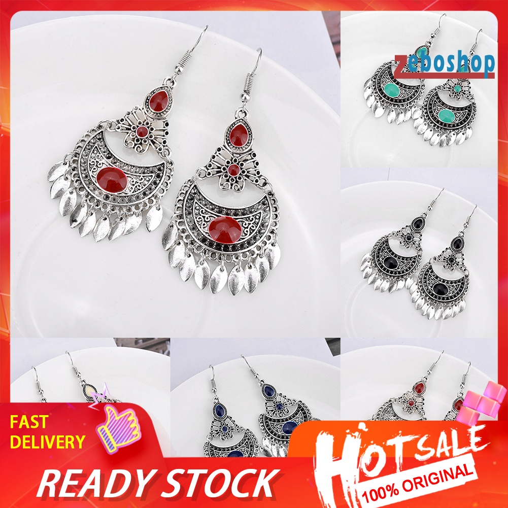 Đôi Bông Tai Dáng Dài Phong Cách Bohemia Thời Trang Cho Nữ