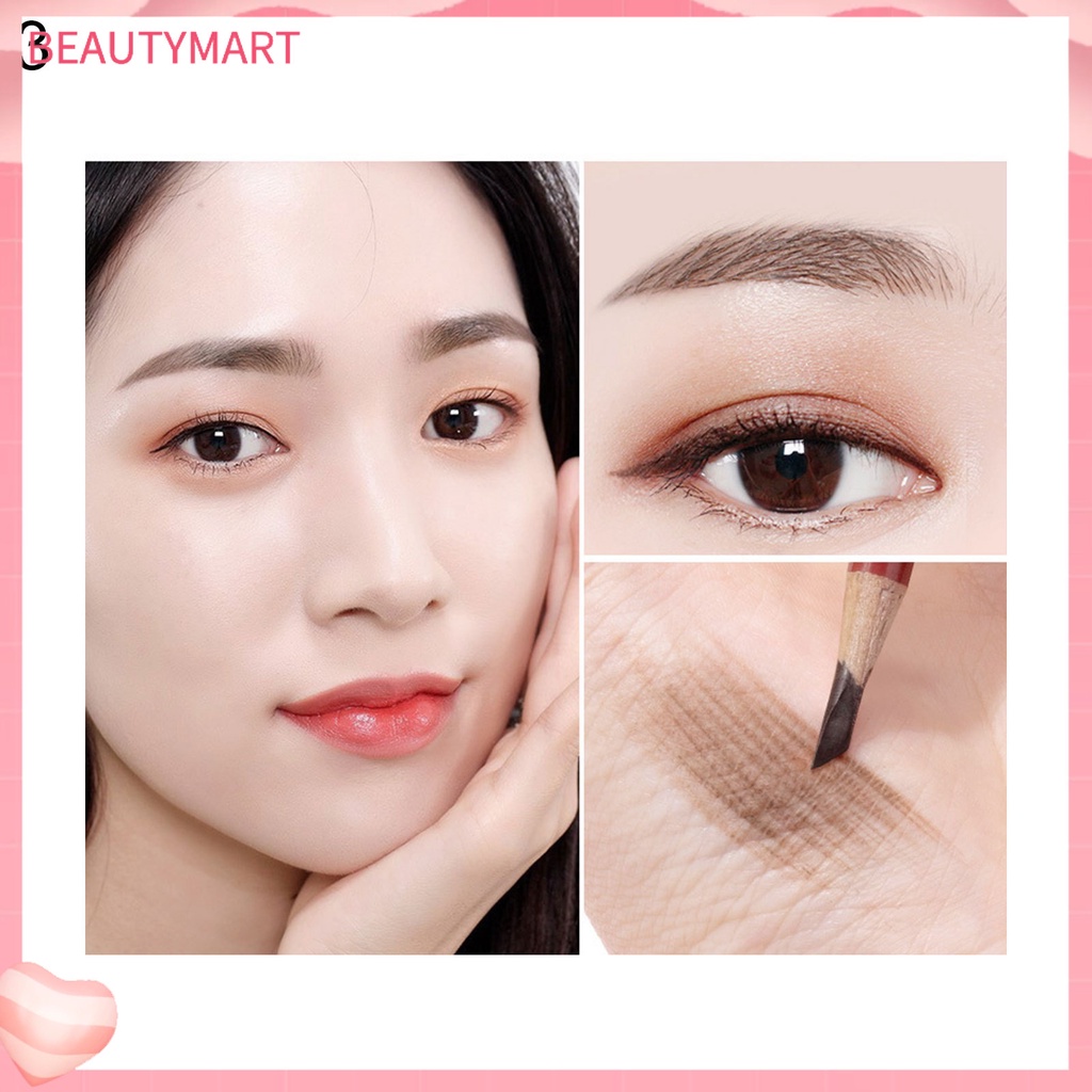 Bút Chì Kẻ Lông Mày beautymart Bằng Gỗ Tự Nhiên Không Nhòe Lâu Trôi Cho Nữ