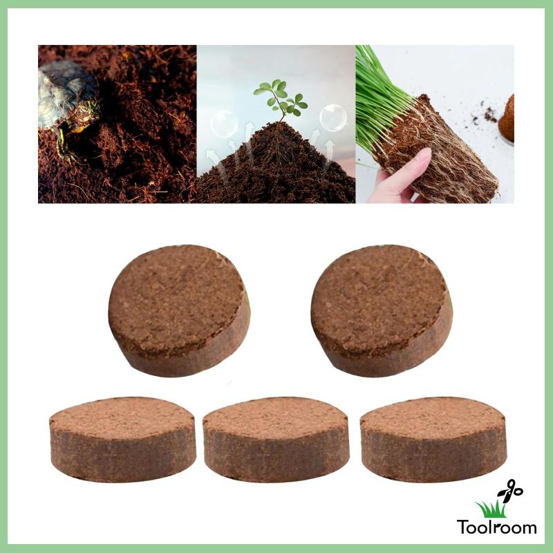 Bộ 5 Đất Xơ Dừa Thấm Hút Tốt Tiện Dụng Cho Sân Vườn