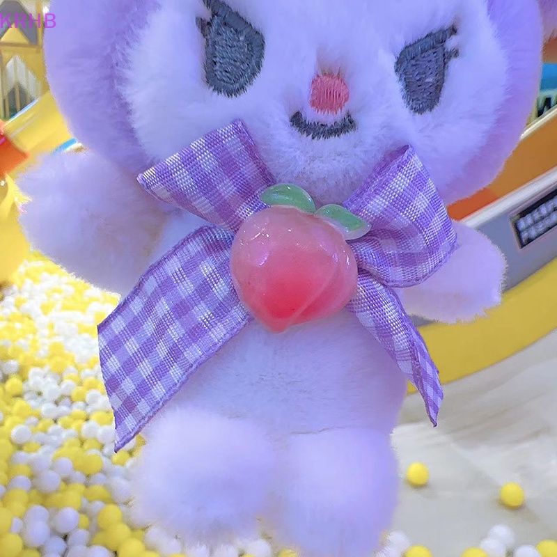 1 Thú Nhồi Bông 10cm Hình Kuromi Hello Kitty My Melody Cinnamoroll Purin Mới