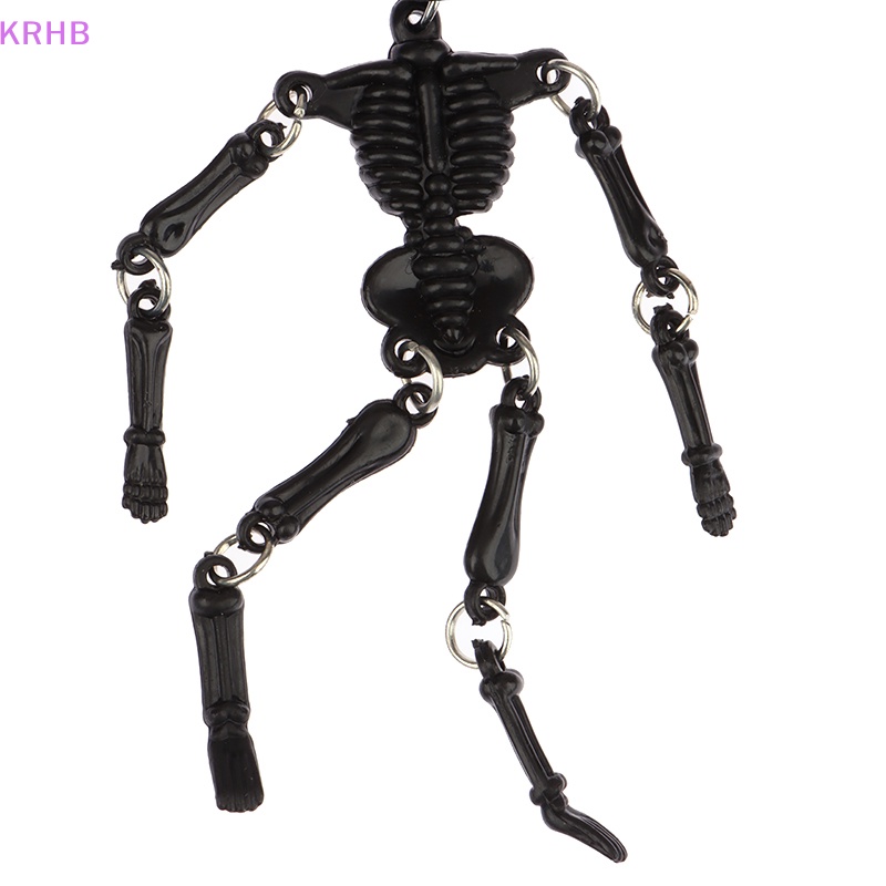 Móc Khóa Hình Đầu Lâu Phát Quang Phong Cách Gothic Thời Trang Mới