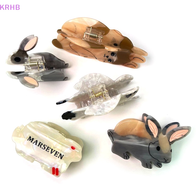 Kẹp Tóc Móng Vuốt Hình Thỏ Đáng Yêu Dành Cho Nữ Mới