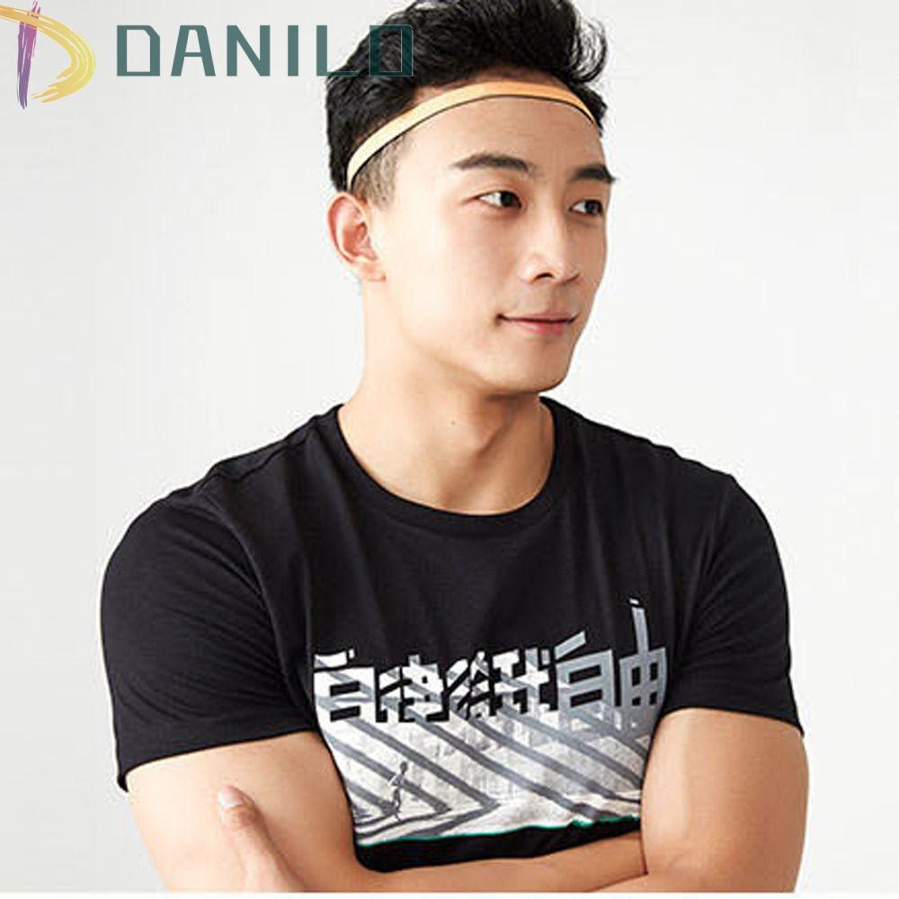 Danilo Băng Đô Thể Thao Bằng Silicon Mỏng Co Giãn Chống Trượt Thấm Hút Mồ Hôi